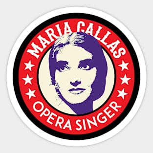 Maria Callas Sticker